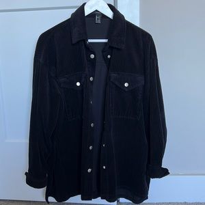 Forever 21 Small Black Corduroy Jacket